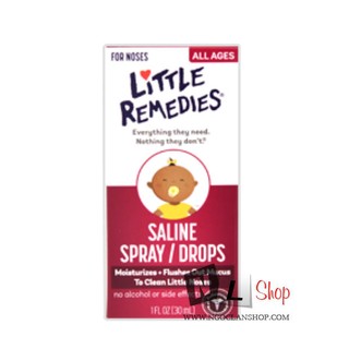 Thuốc xịt mũi cho bé Little Remedies 30ml