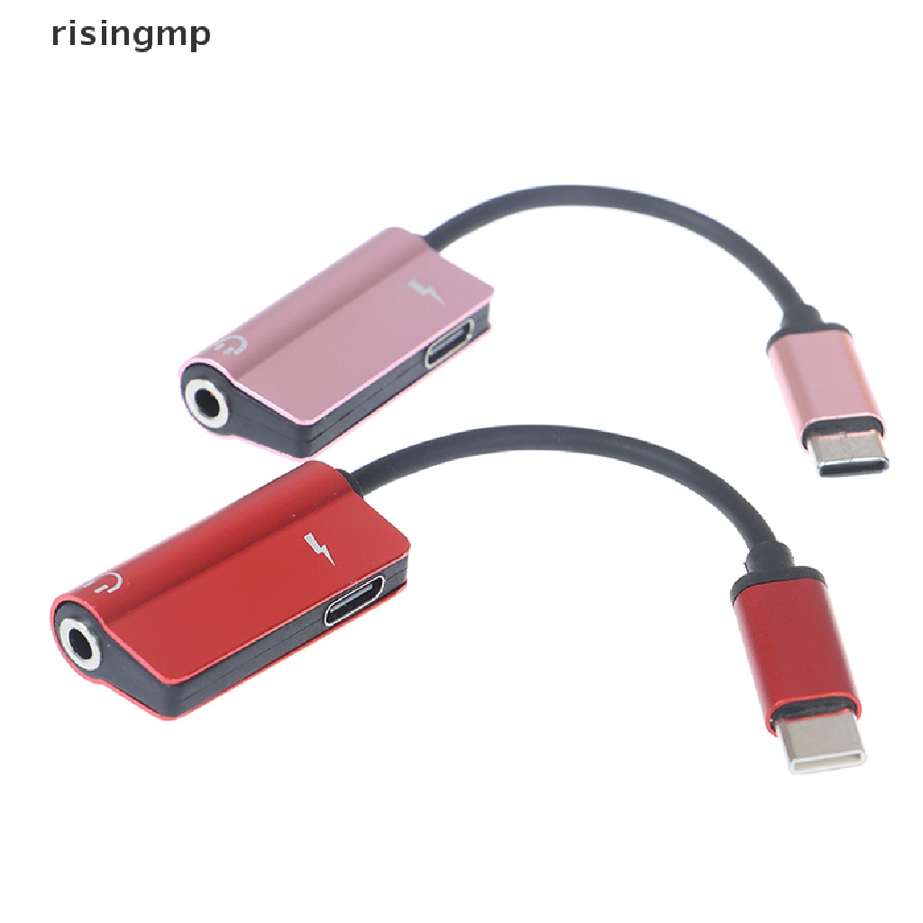 Dây cáp âm thanh usb type c 2 trong 1 sang giắc cắm 3.5mm
