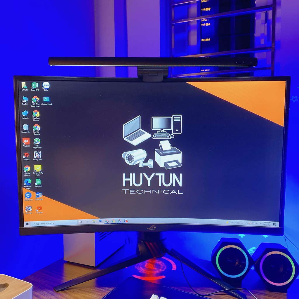 Màn Hình Game Cong ASUS ROG Strix XG27VQ 144Hz