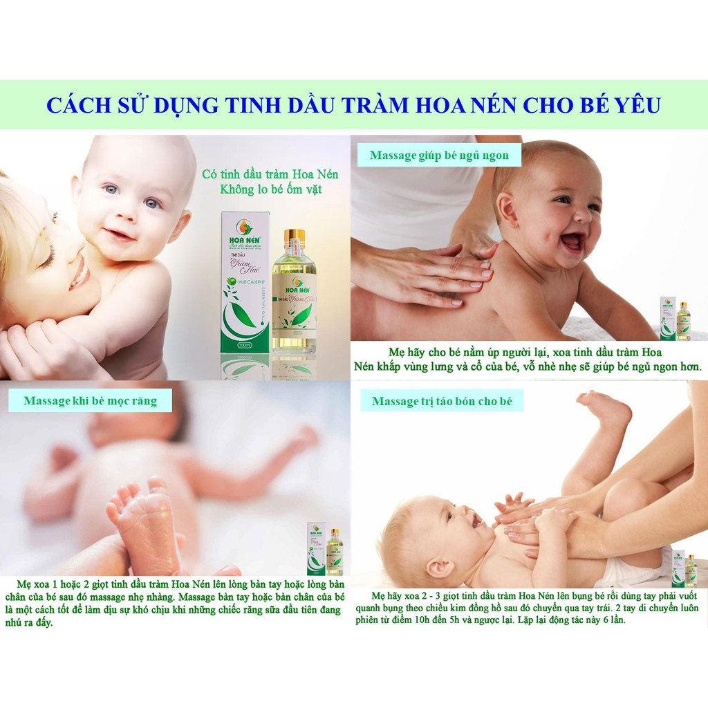 Tinh Dầu Tràm Huế Nguyên Chất 100ml - Tinh dầu tràm giúp giữ ấm, xông phòng hiệu quả