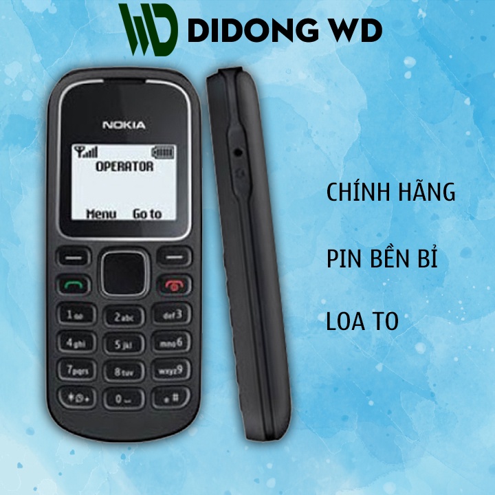 Điện thoại nokia 1280 chính hãng, bảo hành 12 tháng