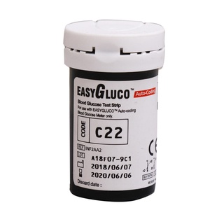 Que thử đường huyết Easy Gluco (lọ 25 que)