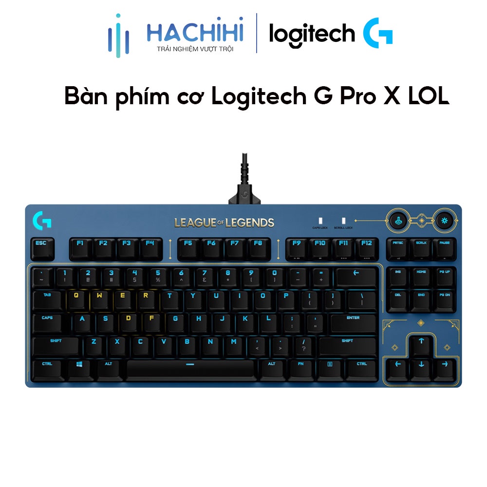 Bàn phím cơ Logitech G Pro X League of Legends