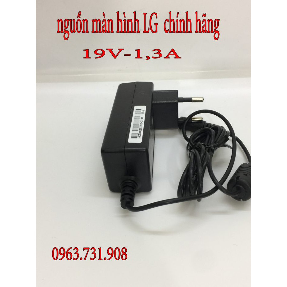 BÁN Adapter nguồn màn hình LG 19V 1.3A chính hãng