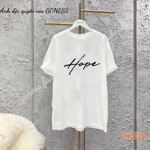 Áo Thun Nữ Goness In Chữ Cá Tính Trẻ Trung, Phông Suông Nữ Chất Liệu Cotton Co giãn AP02 | BigBuy360 - bigbuy360.vn