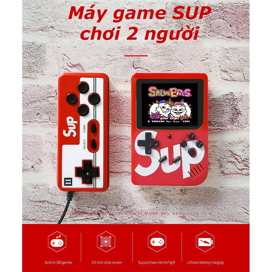 MÁY CHƠI GAME SUP 400 IN 1 CÓ TAY CẦM HỔ TRỢ 2 NGƯỜI CHƠI