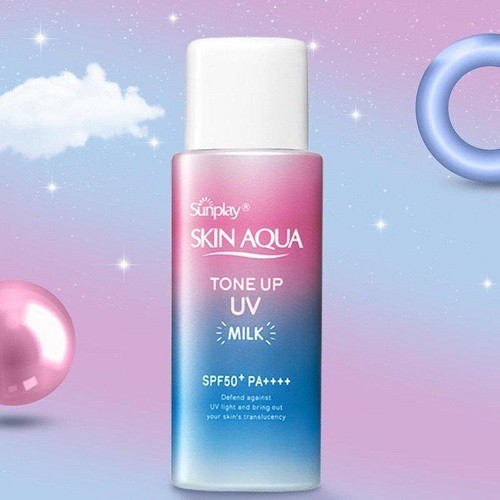 Tone Up UV Milk Sữa chống nắng hiệu chỉnh sắc da Sunplay Skin Aqua SPF50+ PA++++ 50g