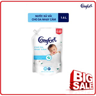 Nước Xả Vải COMFORT Túi Cho Da Nhạy Cảm 1,6L