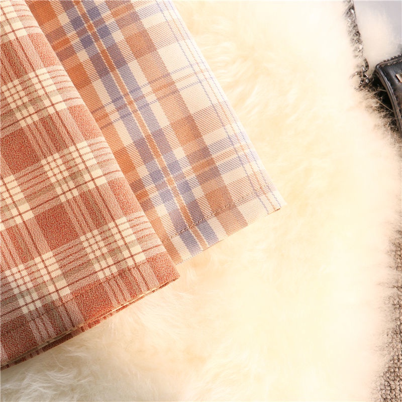 Chân Váy Chữ A Họa Tiết Kẻ Sọc Thời Trang Dễ Thương Cho Nữ