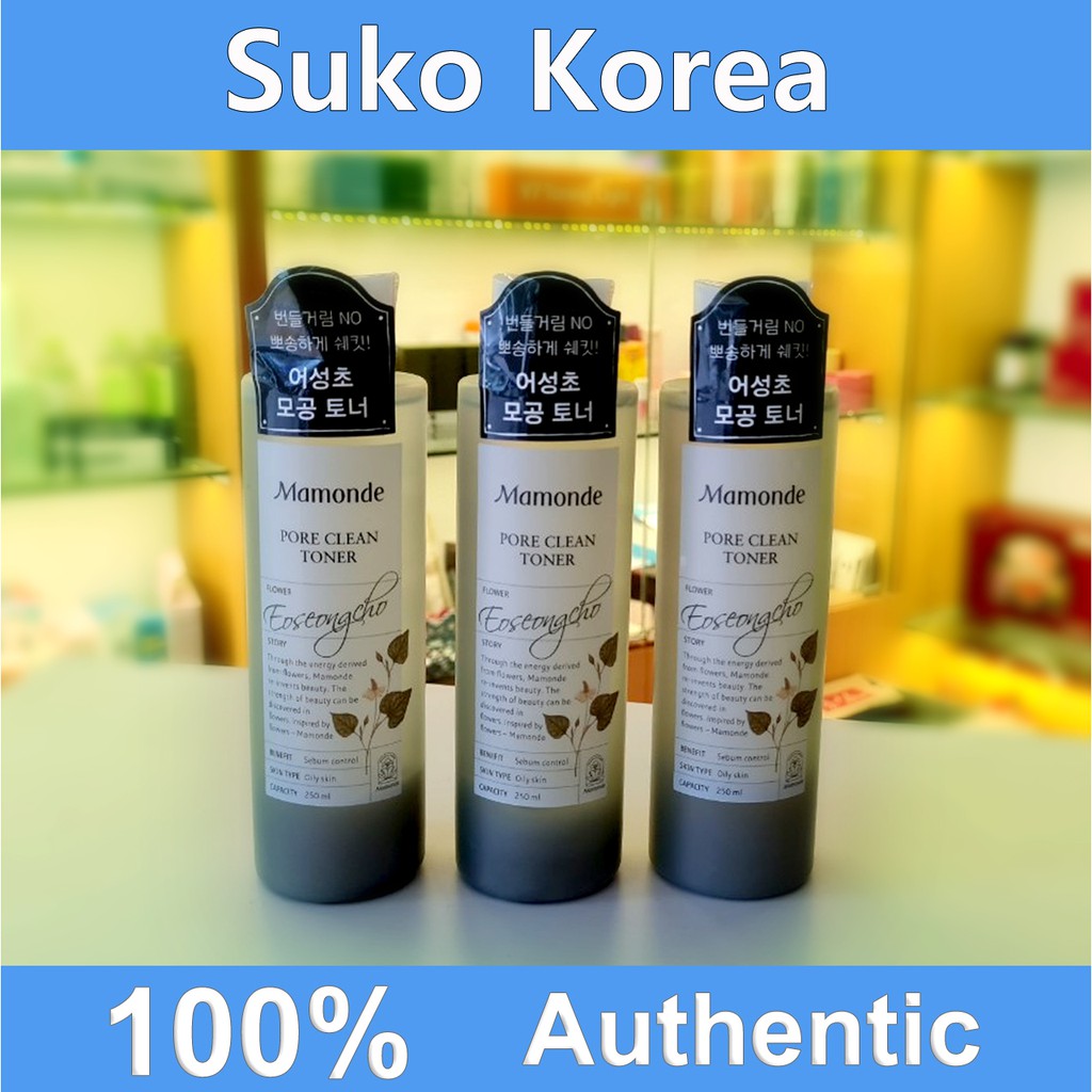 Nước hoa hồng diếp cá mamonde, Toner rau diếp cá Mamonde Pore Clean Eoseongcho chính hãng 250ml | BigBuy360 - bigbuy360.vn