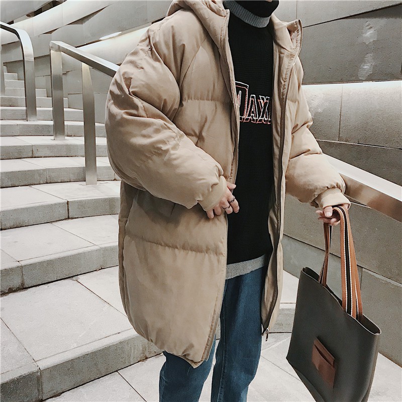 [ XẢ KHO HÀNG CÓ SẴN] áo phao nam dáng dài hàn quốc 2 lớp ấm như chăn