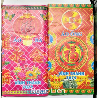 Giấy cúng _ Vải áo ông - vải áo bà hàng bóng [loại đẹp]
