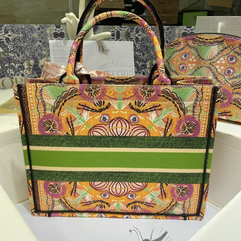 Set túi DIOR tole kèm ví + khăn