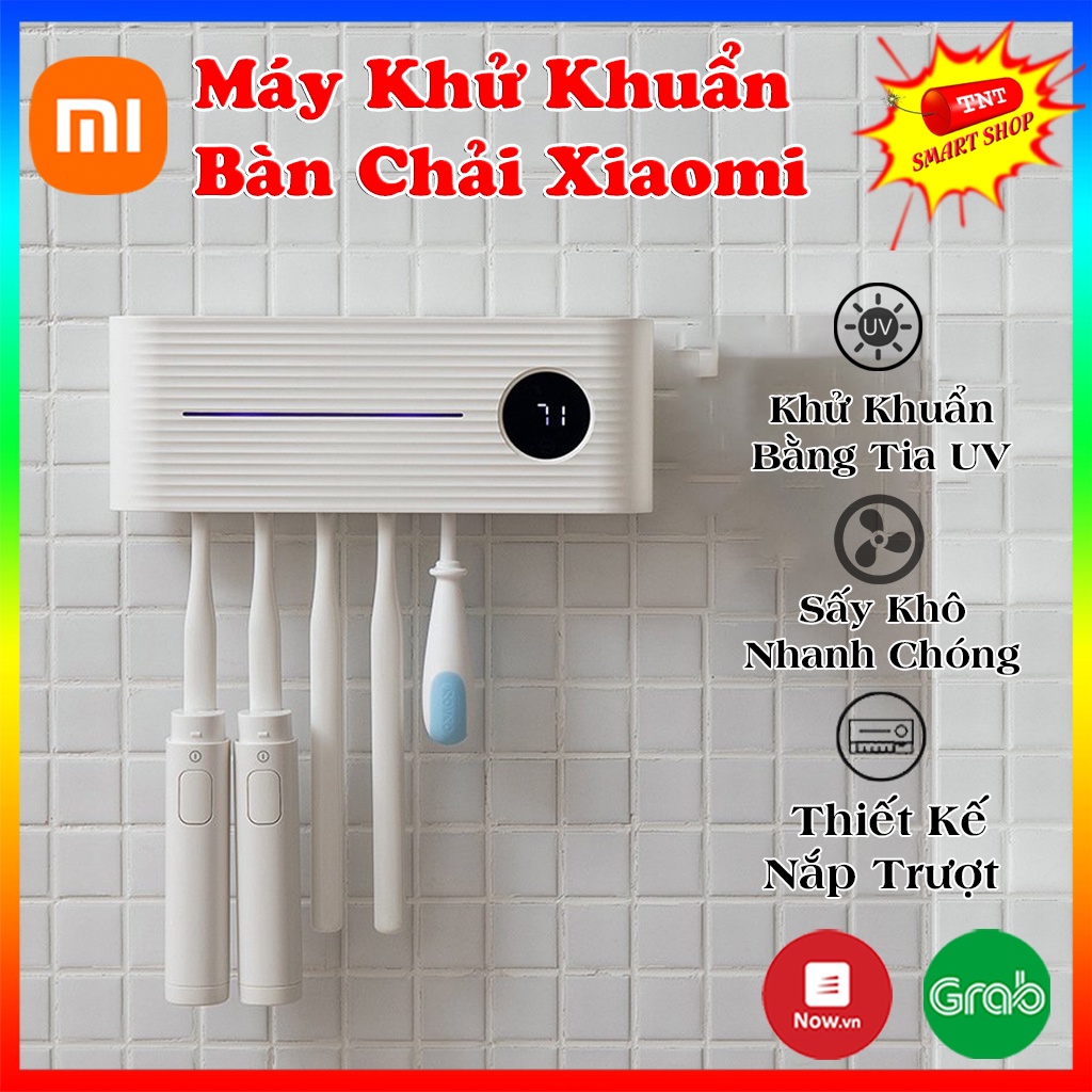 Máy Khử Khuẩn Bàn Chải Xiaomi- Máy Tiệt Trùng Bàn Chải Đánh Răng Tự Động Bằng Tia Cực Tím Xiaomi