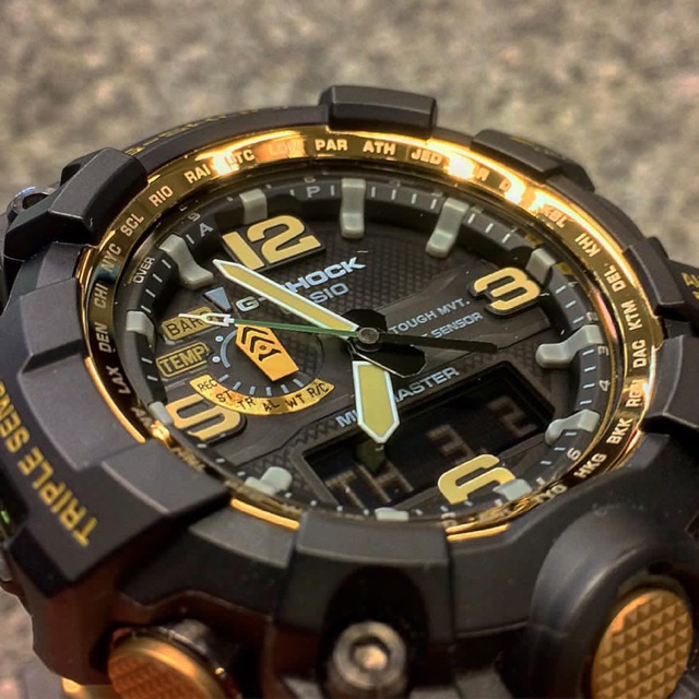 Đồng hồ nam Casio G-shock GWG-1000GB-1A - Kích thước 59,5×56,1×18mm