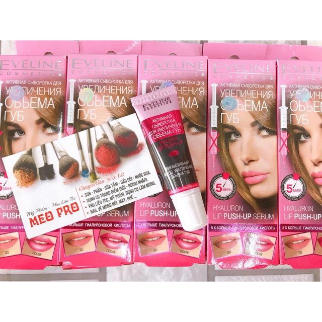Serum làm đầy căng mọng môi Evelline