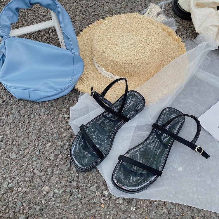 Xăng đan Đế Bằng Phối Dây Thời Trang Cho Nữ | BigBuy360 - bigbuy360.vn