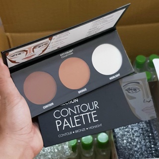 Bảng Phấn Tạo Khối Và Highlight 3 ô City Color Contour Effect Palette