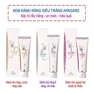 Kem Đánh Răng Nhật Apagard Siêu Trắng