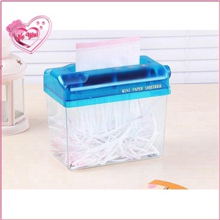 Máy hủy giấy mini cầm tay - Máy cắt giấy, phù hợp cho văn phòng, trường học - Máy cắt giấy cầm tay tiện dụng