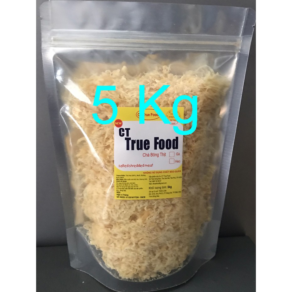 Ruốc gà làm bánh - Chà bông gà đặc sản Sài Gòn / CT True Food - Túi 5 Kg