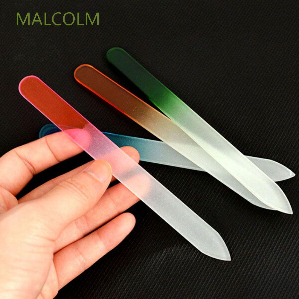 [Hàng mới về] Dũa móng bằng pha lê bền chắc nhiều màu giao ngẫu nhiên