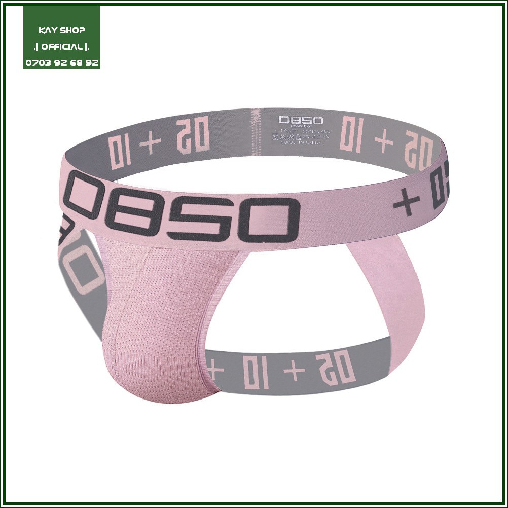 [Mới Sexy Độc Lạ] Quần lót jockstrap sexy dây nâng mông nam OBSO mới 2020 - Quần sịp nam hở mông quyến rũ QLJTOBSO2020