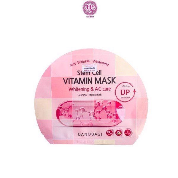 Mặt nạ dưỡng sáng da Banobagi Stem Cell Vitamin Mask (1 Miếng Lẻ) | BigBuy360 - bigbuy360.vn