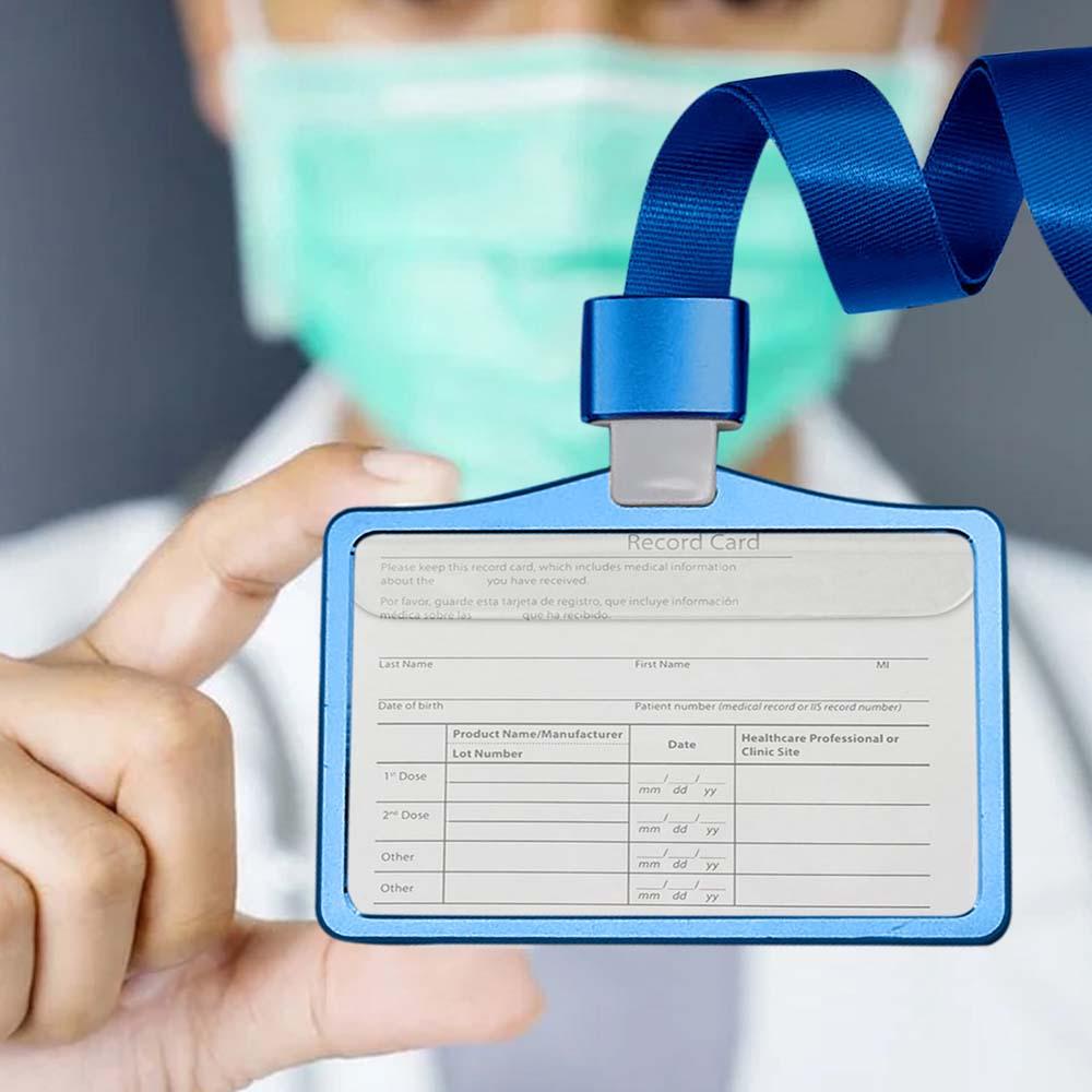 AUGUSTINE Ví Đựng Thẻ Tín Dụng / Danh Thiếp Unisex Tiện Dụng Giá Đỡ