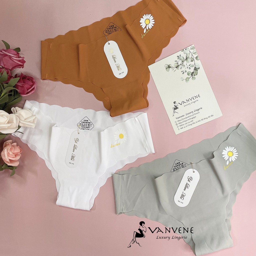 Quần Lót Nữ Su Đúc Hoa Cúc Dasmu, Không Viền, Lượn Sóng, Lót Cotton Kháng Khuẩn - Q272  - S3 | WebRaoVat - webraovat.net.vn