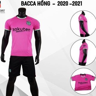 [GIÁ XƯỞNG] Đồ đá banh Barca màu hồng