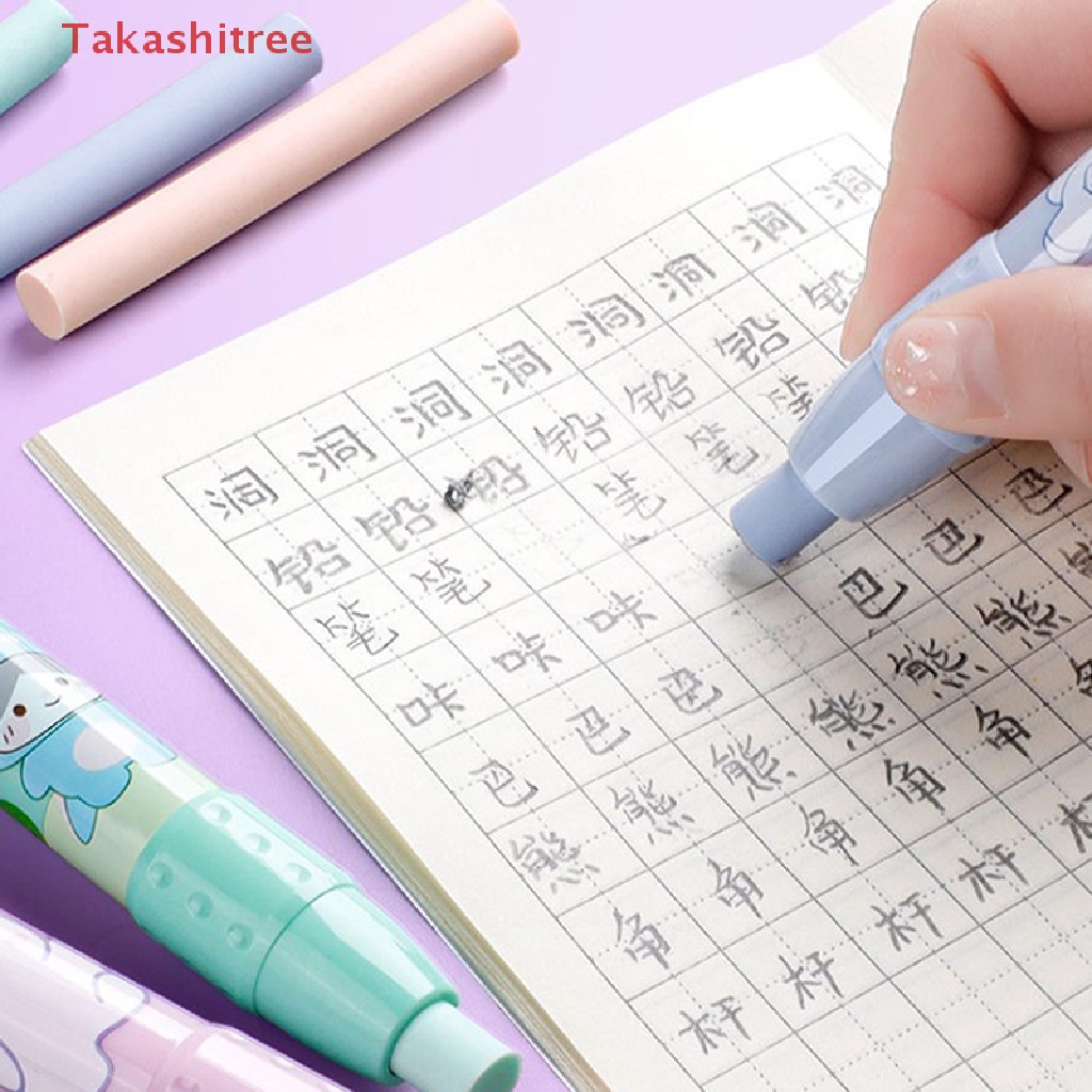 Gôm Tẩy Bút Chì Thay Thế Lõi Cao Su Họa Tiết Hoạt Hình Dễ Thương
