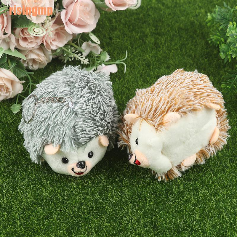 Móc Khóa Hình Chú Nhím Nhồi Bông Cỡ 12cm Đáng Yêu