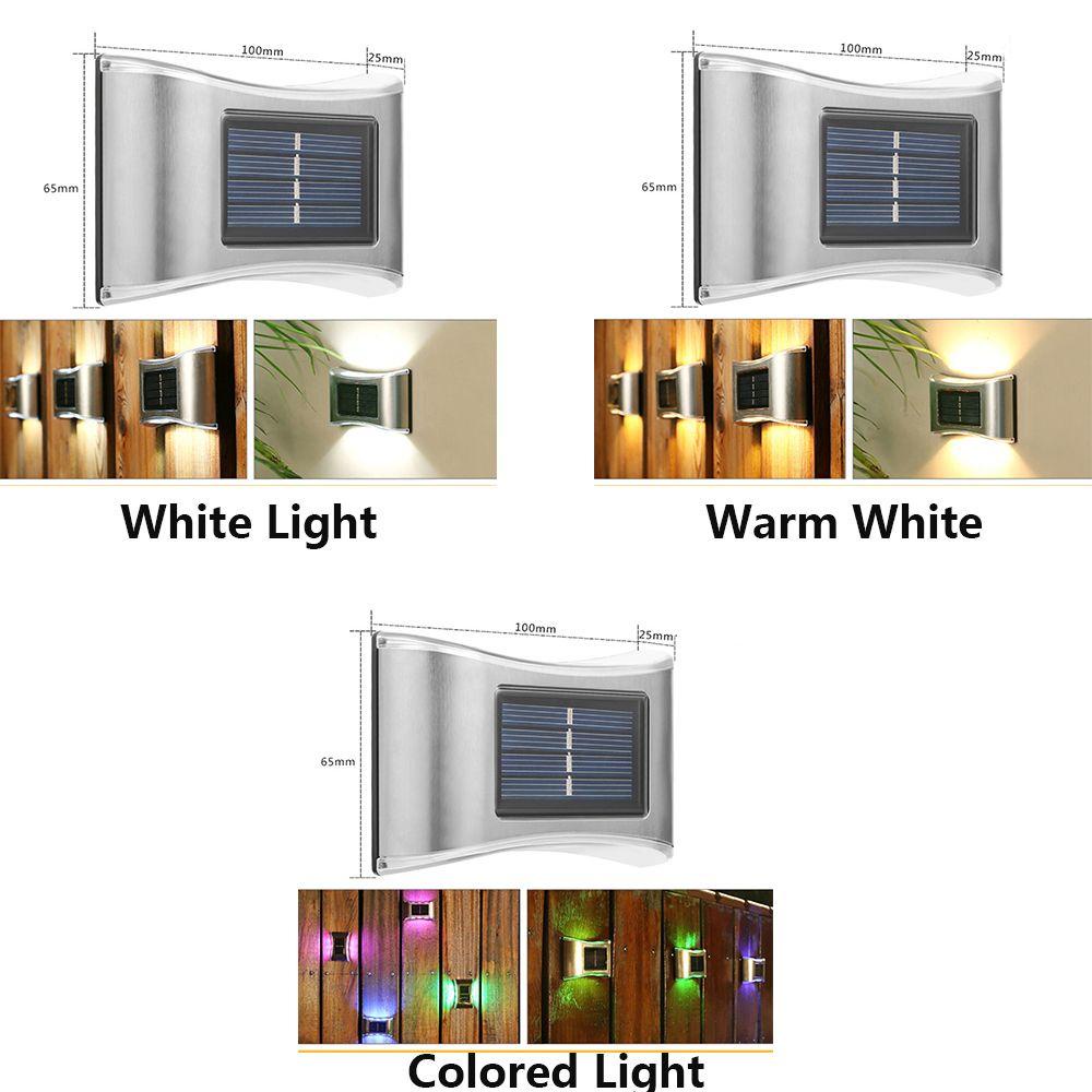 Đèn Led Âm Tường Dùng Năng Lượng Mặt Trời Trang Trí Sân Vườn Kat1
