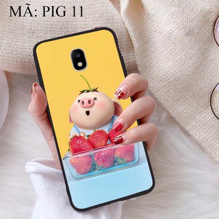 Ốp lưng samsung j3 pro 2017 viền dẻo tpu bst pig cute