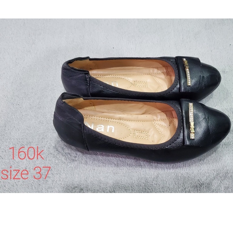 Giày công sở si hiệu da thật secondhand SIZE 37