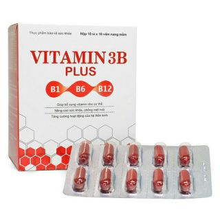 Vitamin 3B hộp 10 vỉ ×10 viên nang