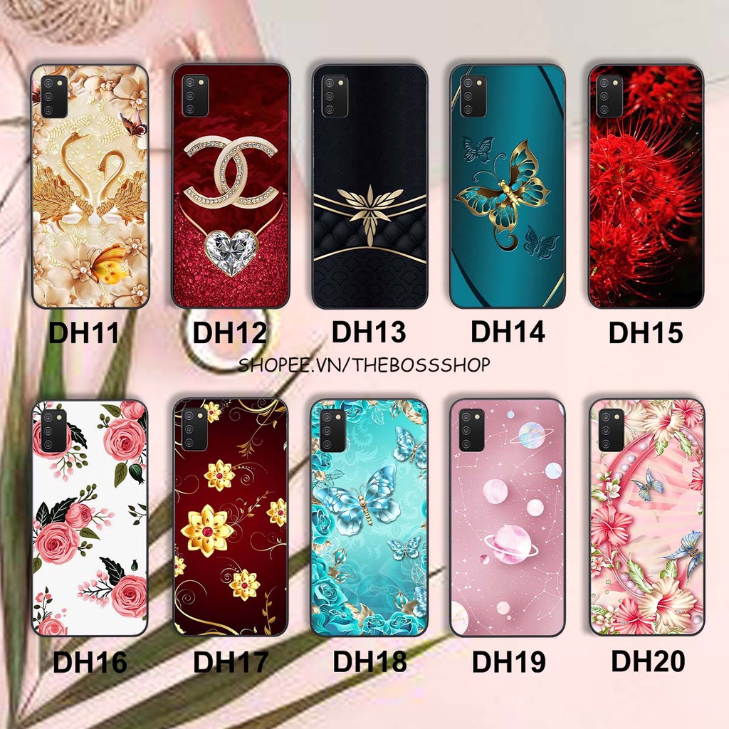 Ốp lưng Samsung A02S in hình hoa xinh xắn, hiện đại , thời trang ,phong cách