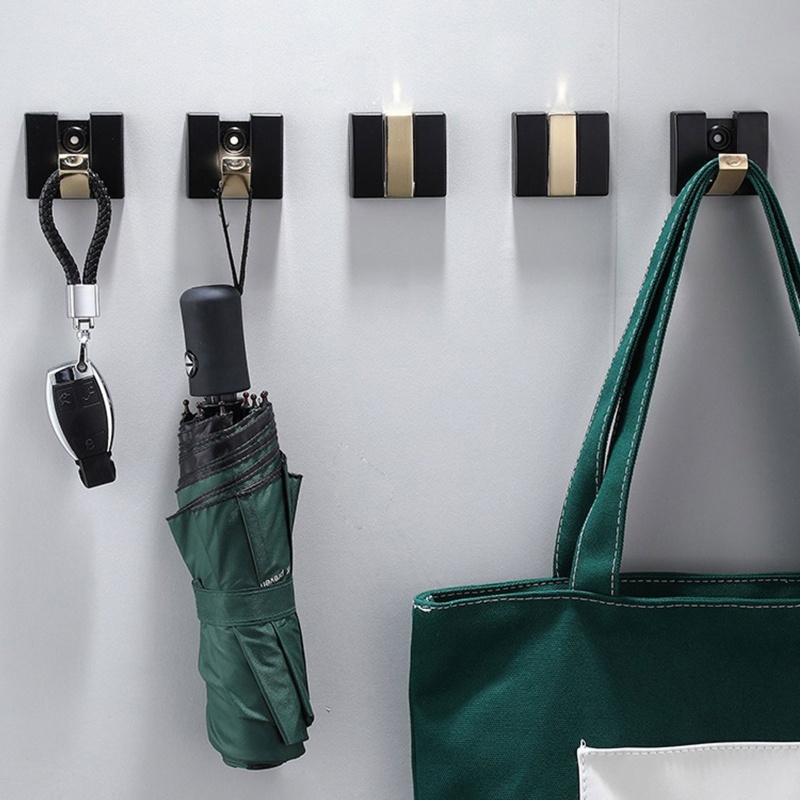 Móc Kim Loại Treo Khăn Gắn Tường Tiện Lợi