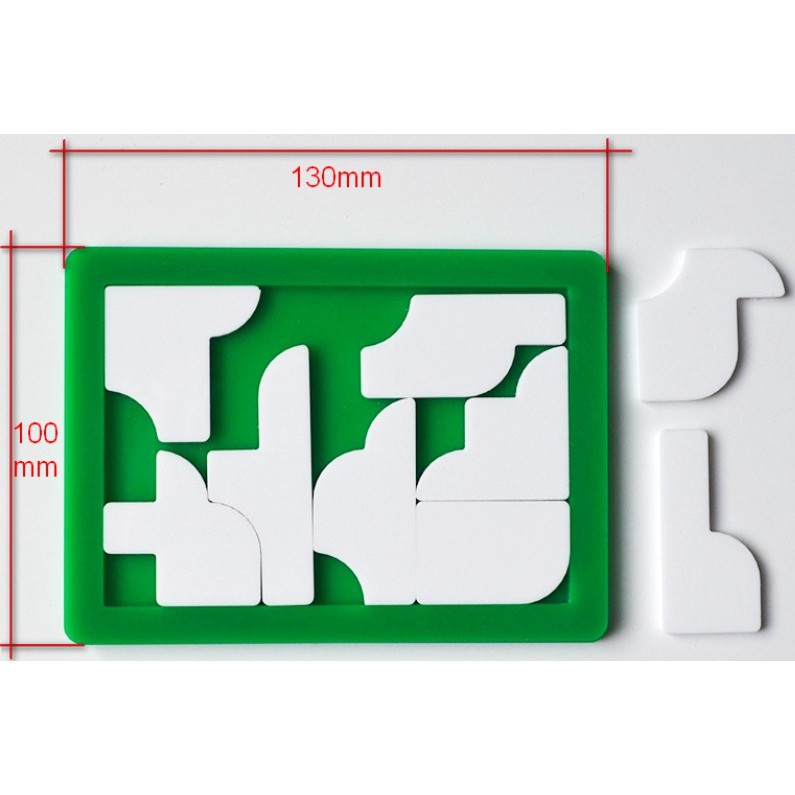 Đồ chơi trí tuệ_Thử thách trí não_Packing&amp;Trangram &amp; Jigsaw Puzzle (Tổng hợp các mẫu lẻ)_Hack não &amp; Xoắn não