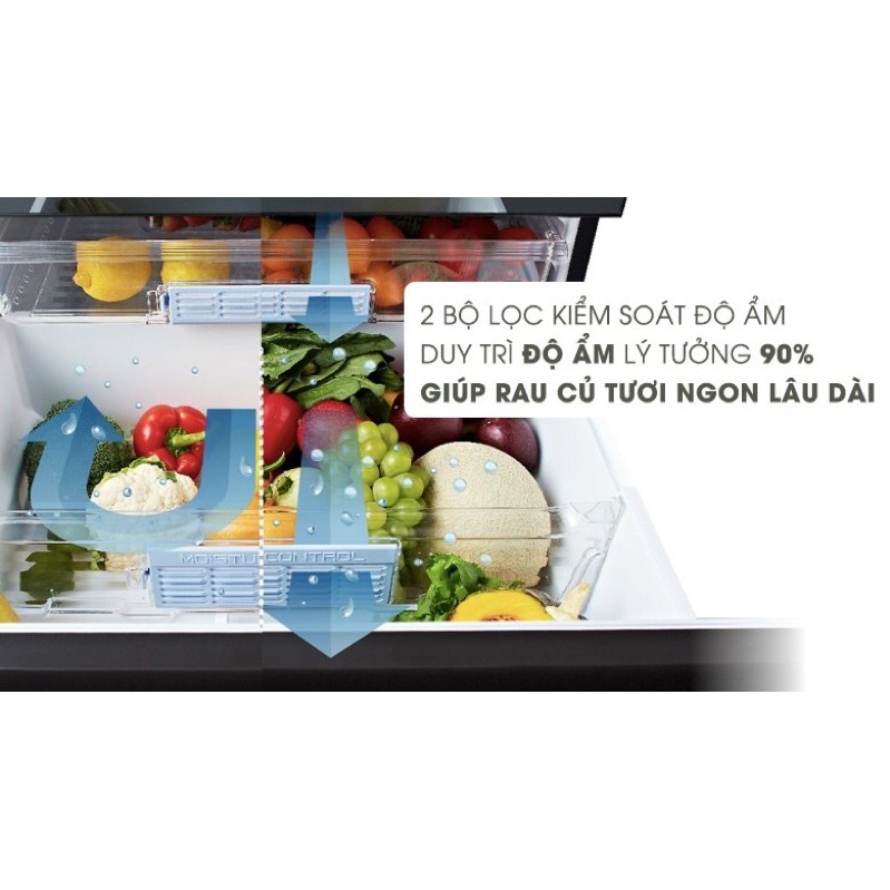 Tủ lạnh Panasonic inverter 491 lít NR-F503GT-X2