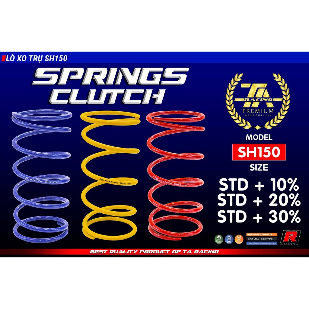LÒ XO NỒI TRỤ & 3 CÀNG SH150 ý / dylan / @ / ps150i  TA RACING