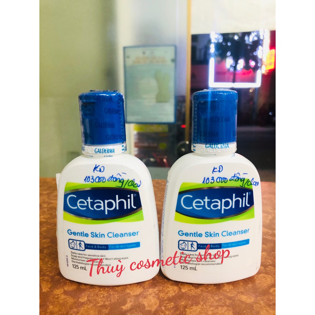 [Mã COS1904 giảm 8% đơn 300K] Sữa Rửa Mặt Cetaphil Gentle Skin Cleaner ( 125ml-500ml) | BigBuy360 - bigbuy360.vn