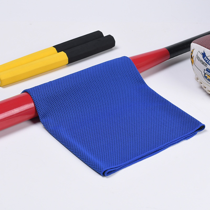 Khăn Polyester Silicon Làm Mát 30 * 80cm 8 Màu Khô Nhanh Thoải Mái Nhỏ Gọn Cho Người Tập Thể Dục Thể Thao Ngoài Trời