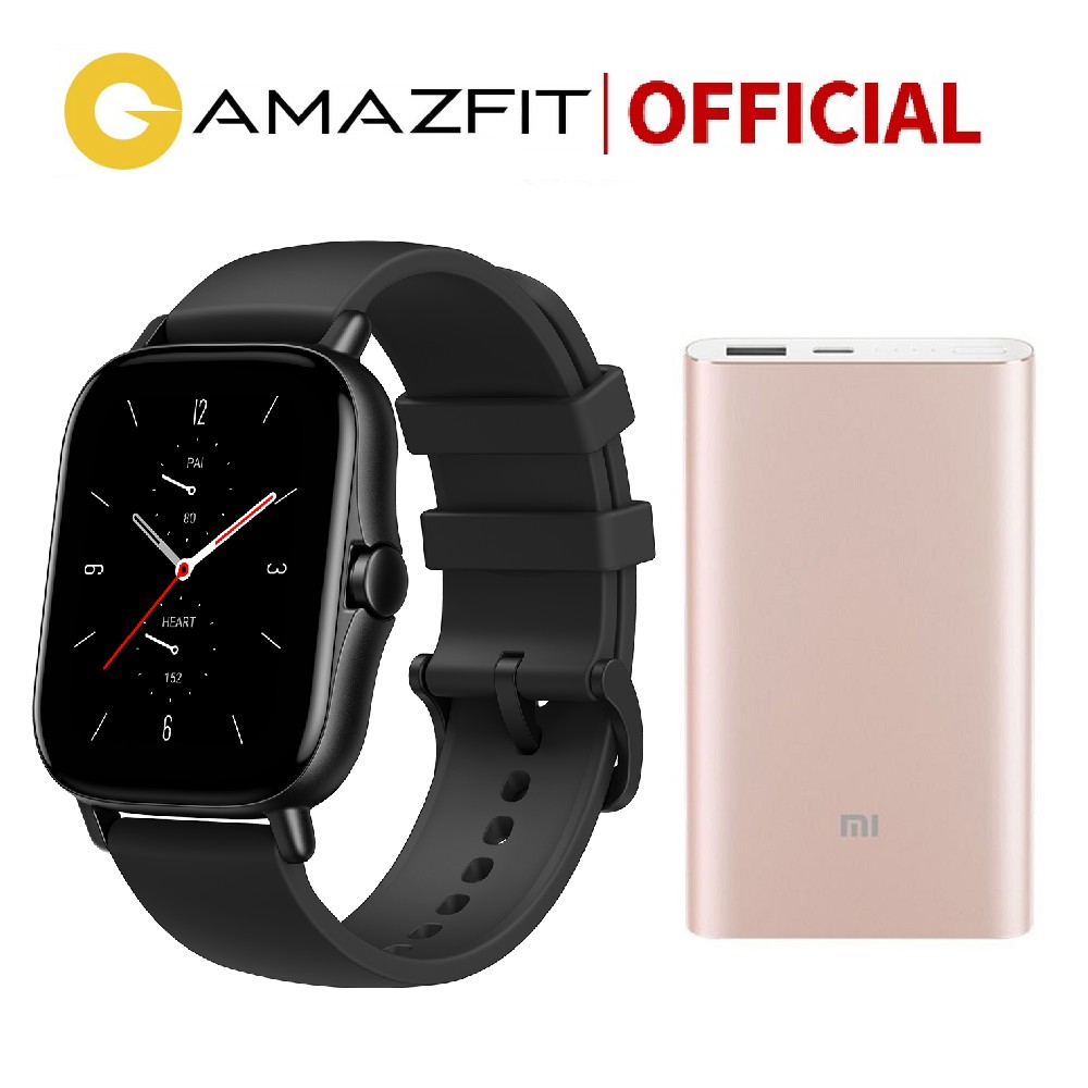 Đồng hồ Xiaomi Huami Amazfit GTS 2 ( khuyến mãi pin Xiaomi 10.000 Pro Type C - Bảo hành 12 Tháng chính hãng Digiworld