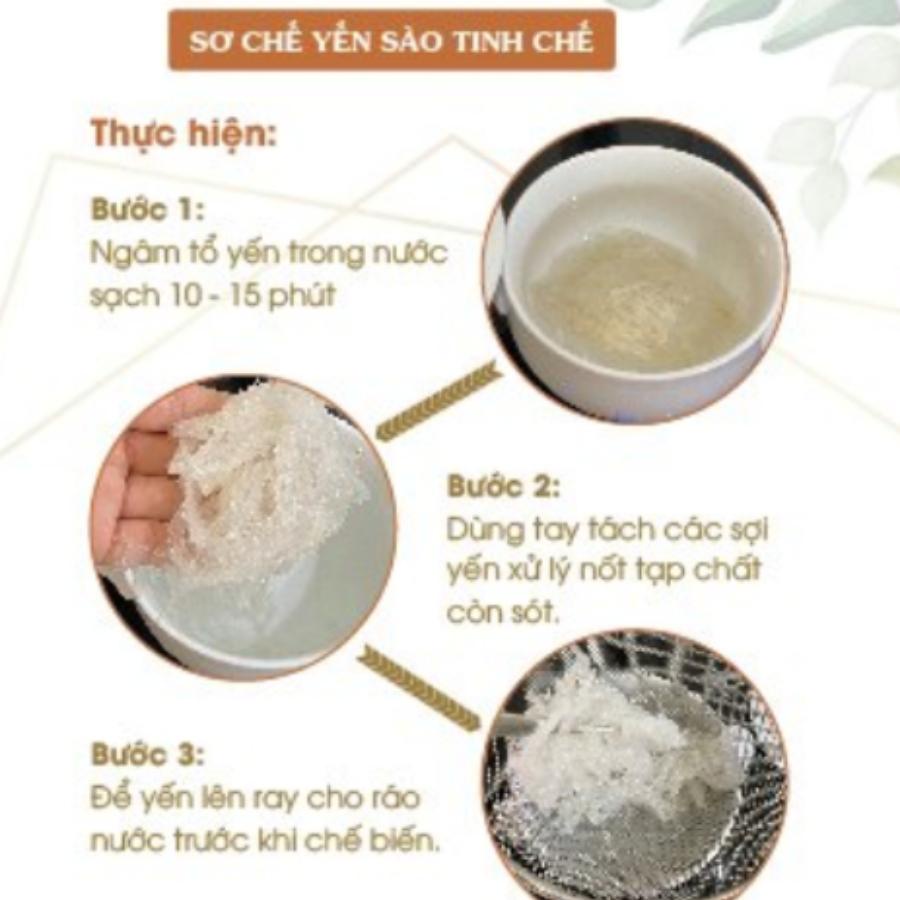 Hộp 1 tổ yến sào tinh chế cao cấp Nha Trang Khánh Hoà - The Nest House | BigBuy360 - bigbuy360.vn