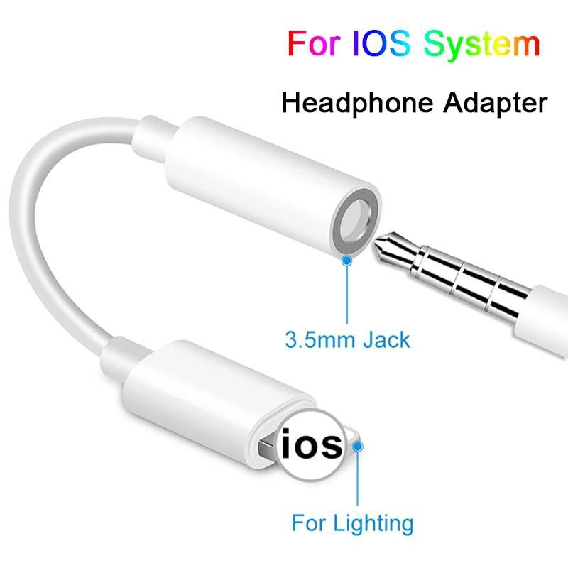 Cáp chuyển đổi âm thanh lightning sang jack 3.5mm, sound adaptor, dây giúp iphone dùng tai nghe ngoài, adapter lighting