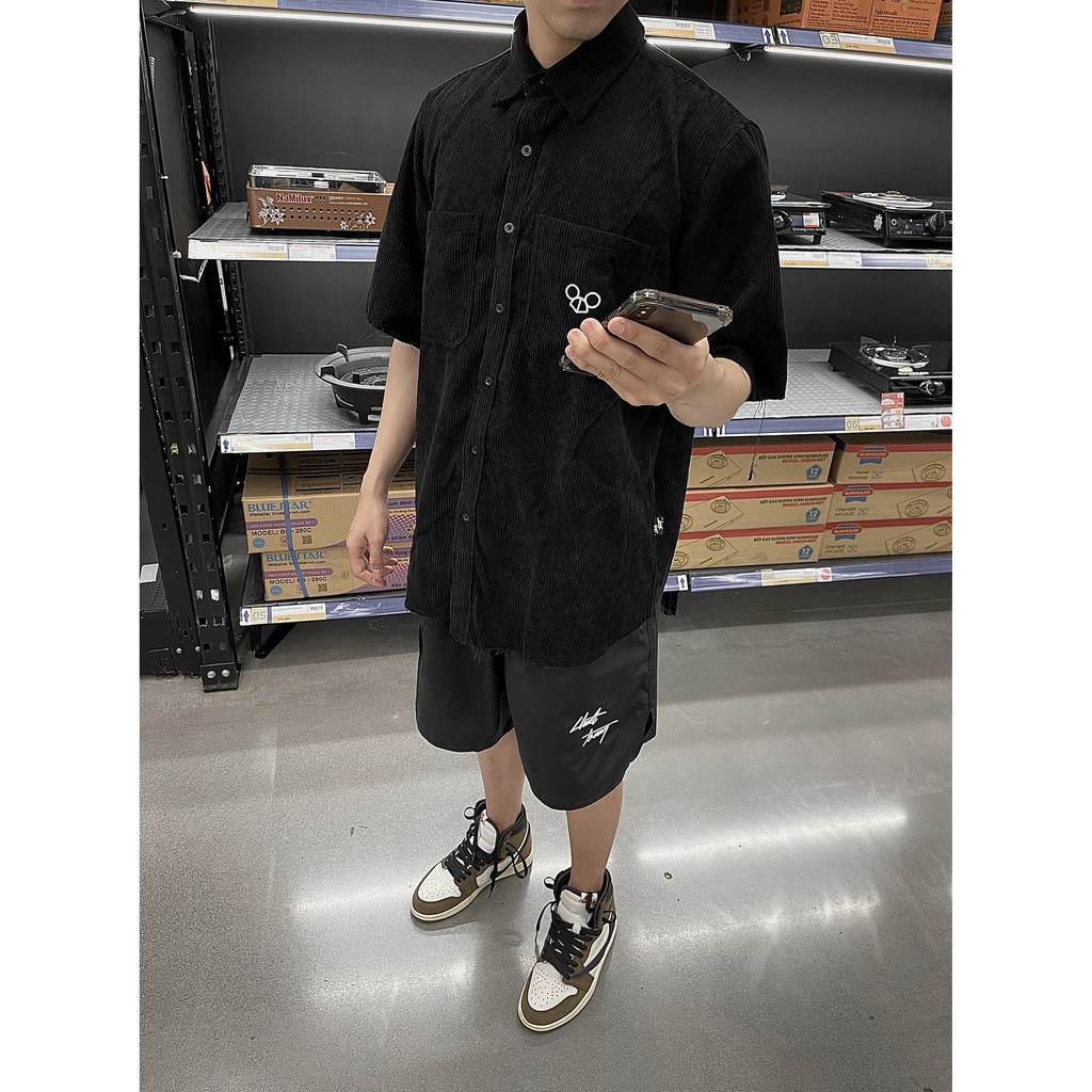 ÁO SƠ MI Nhung Tăm CHUOT TRANG CORDUROY | BigBuy360 - bigbuy360.vn