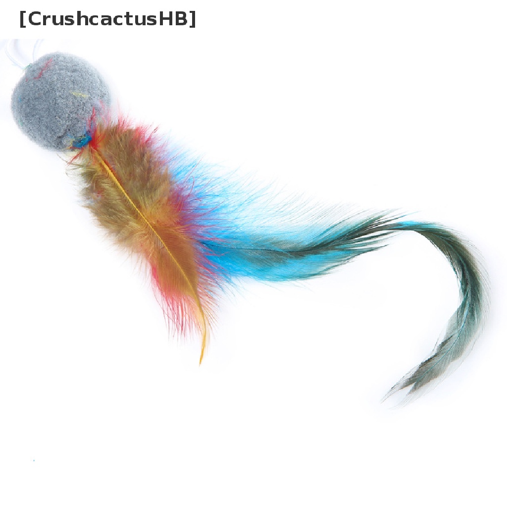 [CrushcactusHB] Đồ Chơi Dây Lông Nhung Thay Thế Tương Tác Cho Mèo