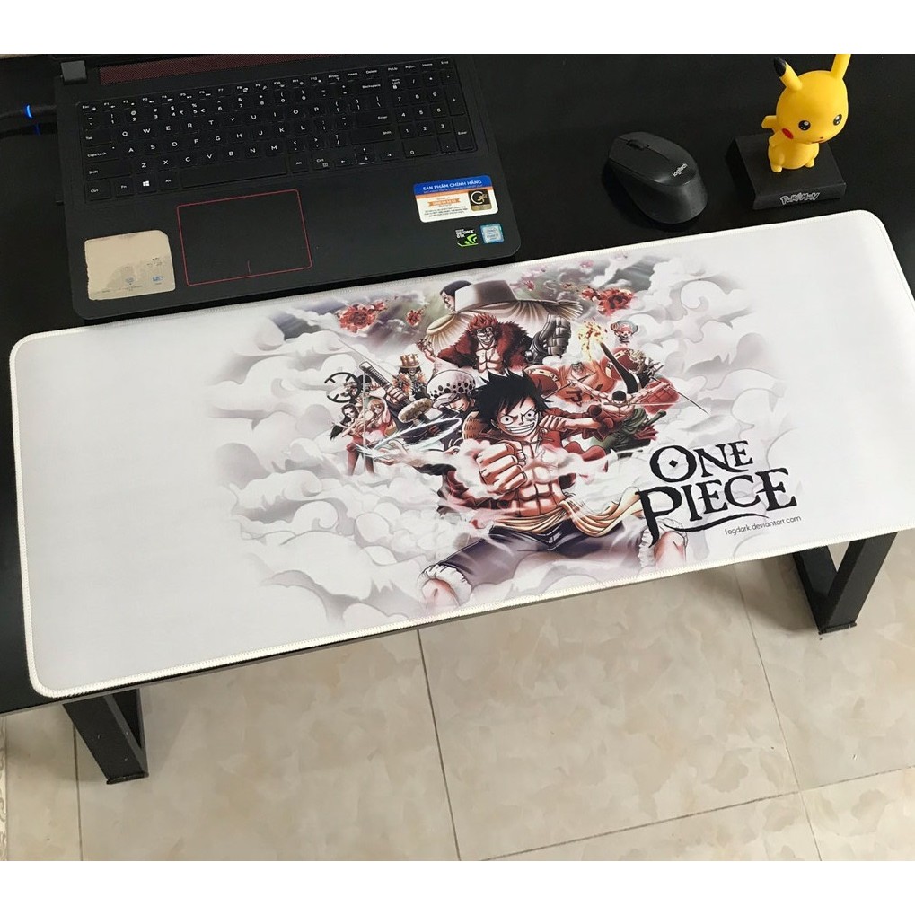 [Giao 2 Giờ] Lót chuột cỡ lớn One Piece size 80x30